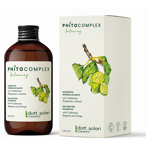 DOTT.SOLARI COSMETICS Шампунь балансирующий Phitocomplex Balancing 250.0