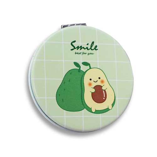 

ILIKEGIFT Зеркало складное "Smile avocado two" с увеличением, Зеркало складное "Smile avocado two" с увеличением