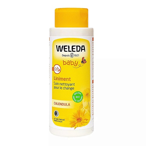 

WELEDA Очищающее детское молочко под подгузником Calendula 400.0, Очищающее детское молочко под подгузником Calendula