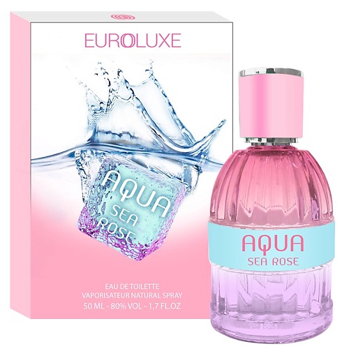 EUROLUXE Туалетная вода Aqua Sea Rose женский 500 366₽