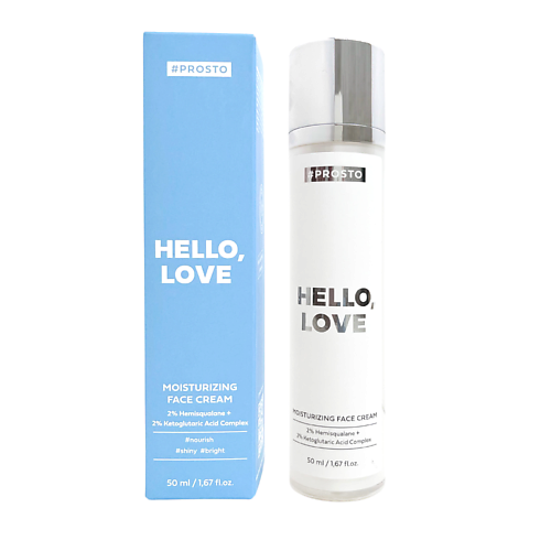 PROSTO COSMETICS Увлажняющий крем с гемискваланом и гиалуроновой кислотой HELLO LOVE 500 1976₽