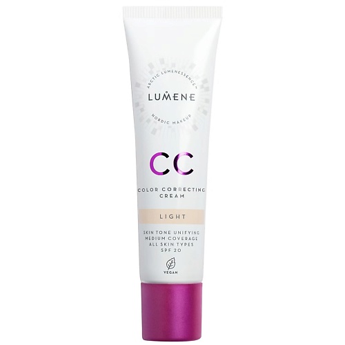 

LUMENE Легкий тонирующий крем CC Color Correcting Cream SPF20, Легкий тонирующий крем CC Color Correcting Cream SPF20