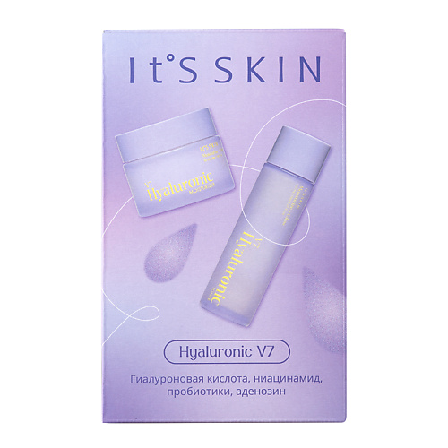 

IT'S SKIN Набор Крем и тонер V7 Hyaluronic, Набор Крем и тонер V7 Hyaluronic