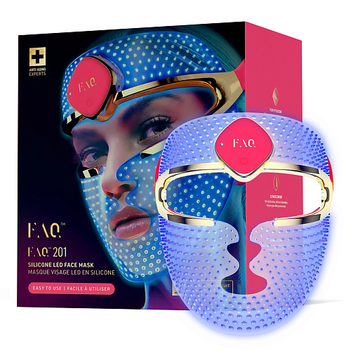 FOREO LED-маска FAQ™ 201 с 3 типами LED-света