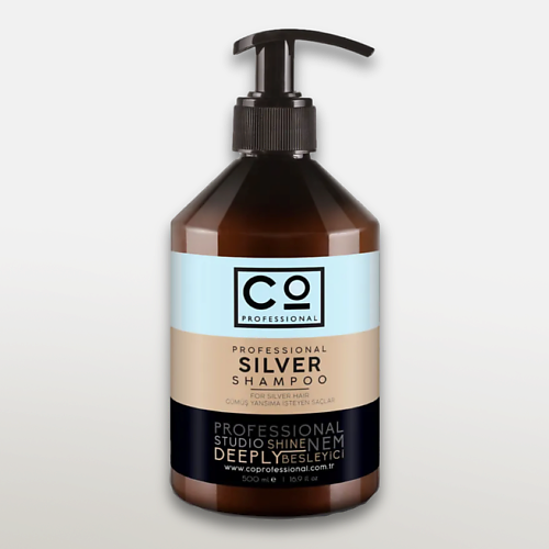 CO PROFESSIONAL Шампунь оттеночный для волос блонд Silver Shampoo 500.0