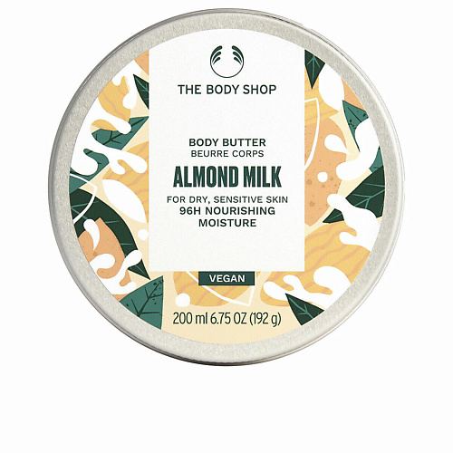 THE BODY SHOP Баттер с миндальным молочком для сухой и чувствительной кожи тела Almond Milk 2000 3844₽