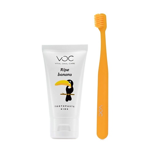 VOC VITAL ORAL CARE Детская зубная паста VOC kids Спелый банан 50.0