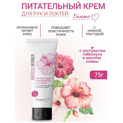 БЕЛИТА-М Крем для рук и локтей Питательный Hibiscus Wonder 750 116₽