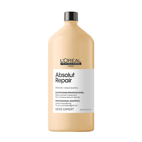 

L'OREAL PROFESSIONNEL Восстанавливающий шампунь для сухих и поврежденных волос Absolut Repair 1500.0, Восстанавливающий шампунь для сухих и поврежденных волос Absolut Repair