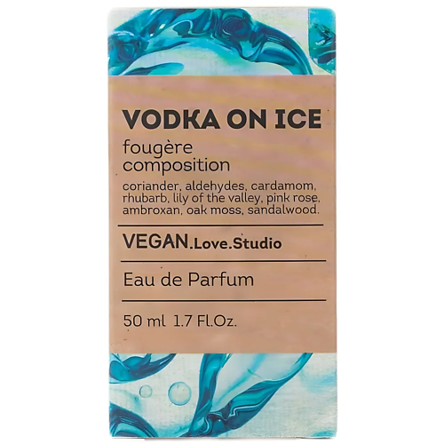 VEGAN.LOVE.STUDIO Парфюмерная вода женская Vodka On Ice 50.0