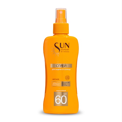 

KRASSA SUN EXPERT Спрей для защиты от солнца SPF 60 180.0, SUN EXPERT Спрей для защиты от солнца SPF 60