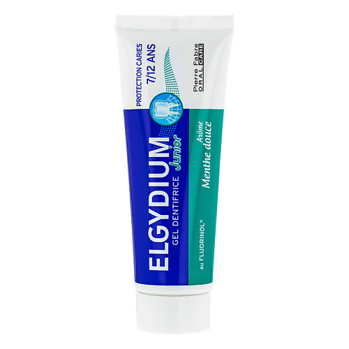 

PARODIUM Зубная паста-гель Elgydium Tooth Decay Protection Junior Mild Mint Flavour, Зубная паста-гель Elgydium Tooth Decay Protection Junior Mild Mint Flavour