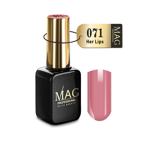 MAG NAILS BEAUTY PROFESSIONAL Эмалевый гель-лак для ногтей 10.0