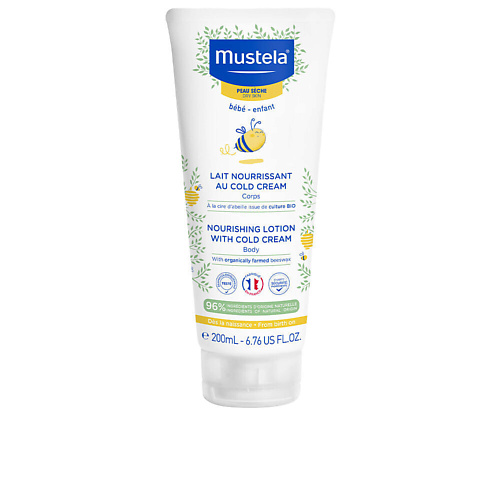 

MUSTELA Питательный защитный лосьон для тела Nourishing Lotion With Cold Cream 200.0, Питательный защитный лосьон для тела Nourishing Lotion With Cold Cream