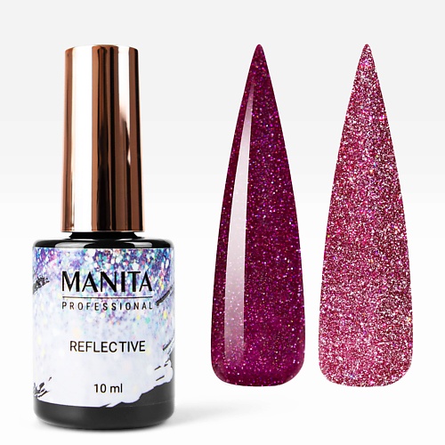 

MANITA Professional Гель-лак для ногтей светоотражающий Reflective, Professional Гель-лак для ногтей светоотражающий Reflective