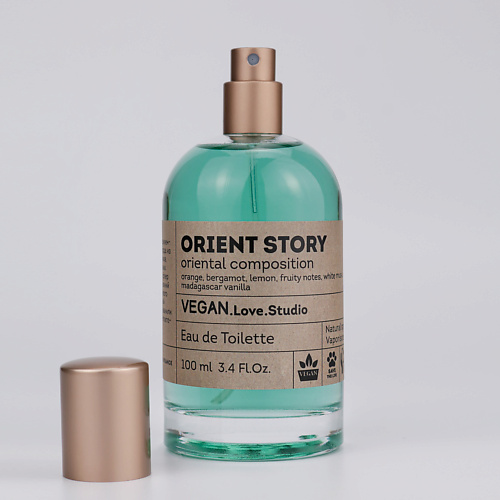 VEGAN.LOVE.STUDIO Туалетная вода унисекс Orient Story цитрус фрукты амбра 100.0