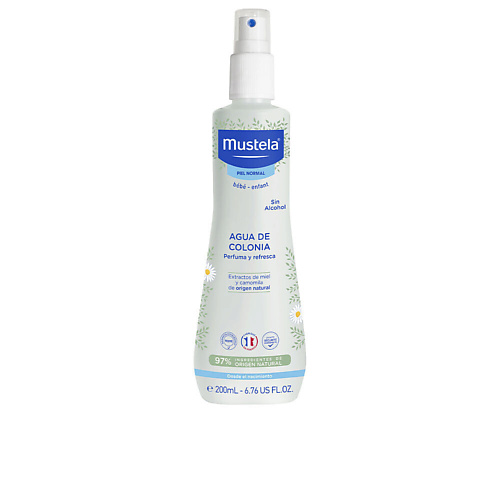 MUSTELA Детский одеколон Agua de colonia, без спирта 200.0