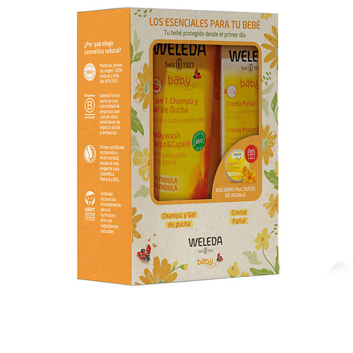 

WELEDA Набор для ухода за детской кожей Calendula Lot Set, Набор для ухода за детской кожей Calendula Lot Set