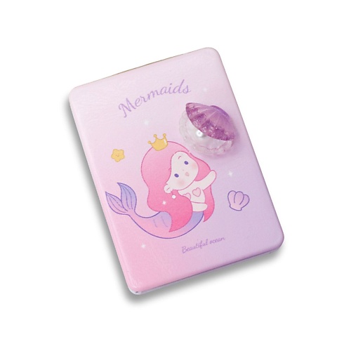 ILIKEGIFT Зеркало складное Mermaids purple с увеличением