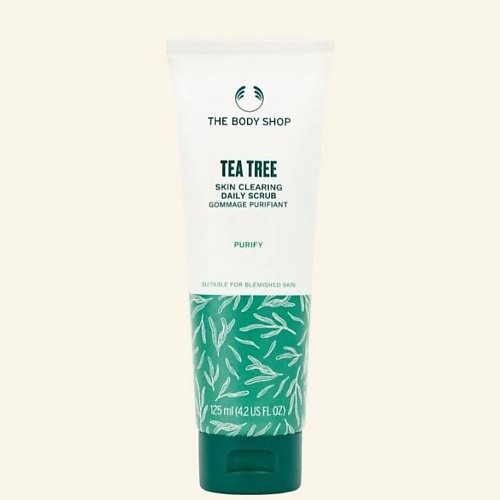 

THE BODY SHOP Ежедневный скраб Tea Tree Skin Clearing с маслом чайного дерева для проблемной кожи 125.0, Ежедневный скраб Tea Tree Skin Clearing с маслом чайного дерева для проблемной кожи