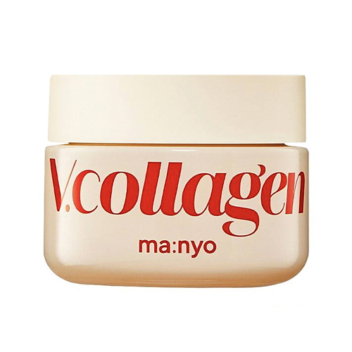 фото Ma:nyo омолаживающий, антивозрастной, увлажняющий крем с коллагеном v collagen fit cream 50.0