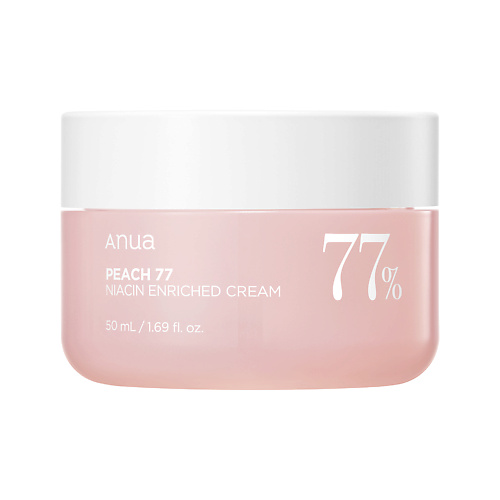 

ANUA Смягчающий крем-пудинг для лица PEACH 77% NIACIN ENRICHED CREAM 50.0, Смягчающий крем-пудинг для лица PEACH 77% NIACIN ENRICHED CREAM