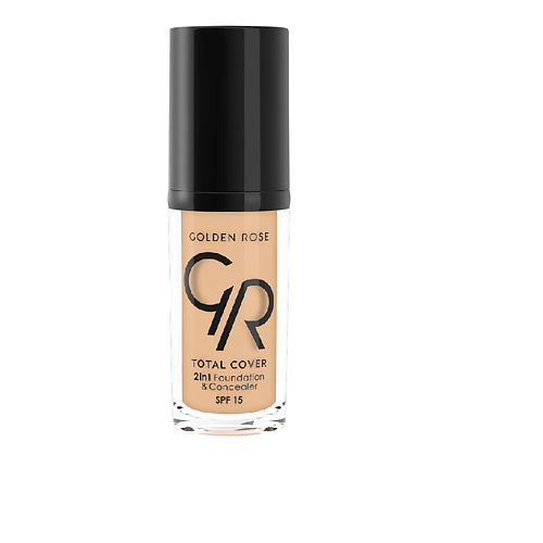 

GOLDEN ROSE Крем тональный TOTAL COVER 2in1 Foundation, Крем тональный TOTAL COVER 2in1 Foundation