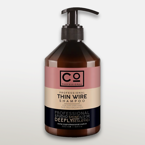 

CO PROFESSIONAL Шампунь для объема Thin Wire Shampoo 500.0, Шампунь для объема Thin Wire Shampoo