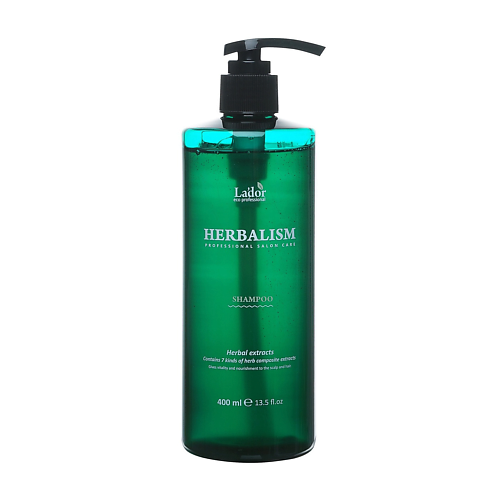 фото Lador шампунь для волос травяной слабокислотный herbalism shampoo 400.0