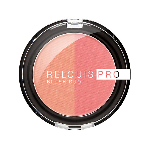 

RELOUIS Румяна компактные RELOUIS PRO BLUSH DUO, Румяна компактные RELOUIS PRO BLUSH DUO