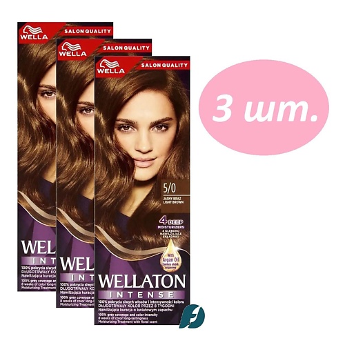 

WELLA Cтойкая крем-краска для волос WELLATON, Cтойкая крем-краска для волос WELLATON