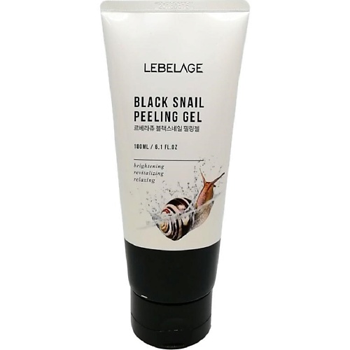 

LEBELAGE Гель-скатка с муцином черной улитки BLACK SNAIL PEELING GEL 180.0, Гель-скатка с муцином черной улитки BLACK SNAIL PEELING GEL