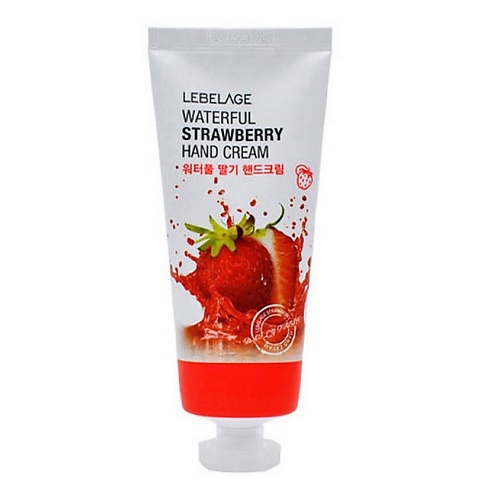 

LEBELAGE Крем для рук с клубникой WATERFUL STRAWBERRY HAND CREAM 100.0, Крем для рук с клубникой WATERFUL STRAWBERRY HAND CREAM