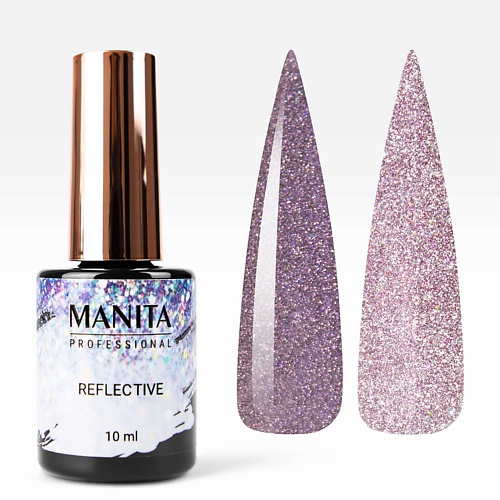 

MANITA Professional Гель-лак для ногтей светоотражающий Reflective, Professional Гель-лак для ногтей светоотражающий Reflective