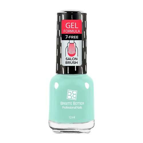 BRIGITTE BOTTIER Лак для ногтей GEL FORMULA тон 01 прозрачный 282₽