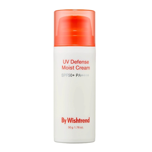 фото By wishtrend крем для защиты от ультрафиолета uv defense moist cream spf 50+ pa++++ 50.0