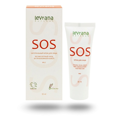 

LEVRANA Крем для лица SOS Natural Facial Cream, Крем для лица SOS Natural Facial Cream