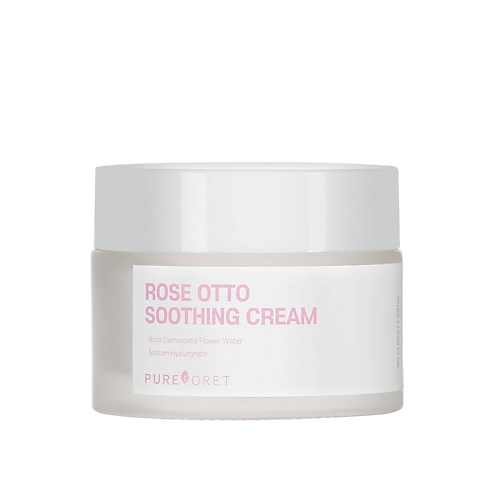 PUREFORET Крем для лица успокаивающий с экстрактом розы дамасской Rose Otto Soothing Cream