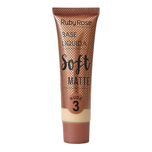 

RUBY ROSE Тональный крем матирующая Soft Matte Nude, Тональный крем матирующая Soft Matte Nude