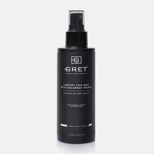 GRET Professional Спрей для укладки LIBERTY FOR MEN STYLING SPRAY READY 150.0