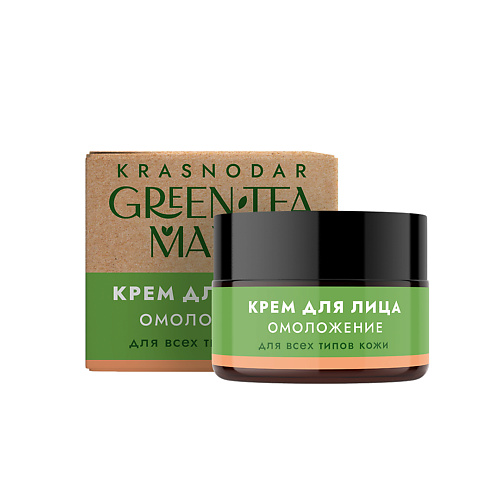 GREEN TEA MANIA Крем для лица Омоложение 500 620₽