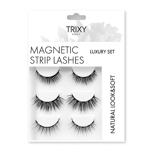 TRIXY BEAUTY Сет магнитных ресниц HARMONY