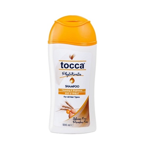 

TOCCA Шампунь PhytoKeratin EGG & WHEAT 200.0, Шампунь PhytoKeratin EGG & WHEAT