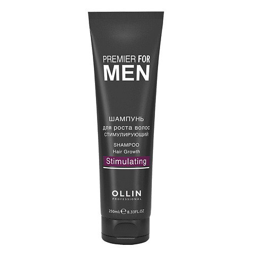 

OLLIN PROFESSIONAL Шампунь для роста волос стимулирующий OLLIN PREMIER FOR MEN, Шампунь для роста волос стимулирующий OLLIN PREMIER FOR MEN