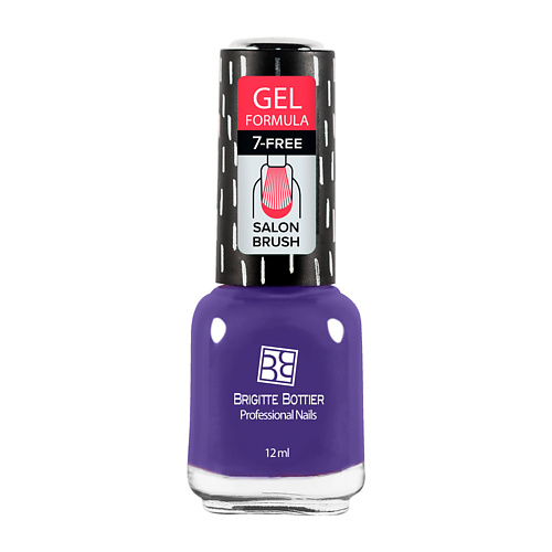 BRIGITTE BOTTIER Лак для ногтей GEL FORMULA тон 01 прозрачный 282₽