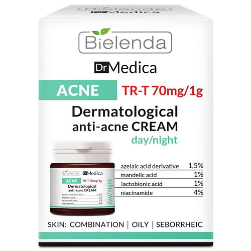 BIELENDA Крем для лица против акне DR MEDICA ACNE 500 590₽