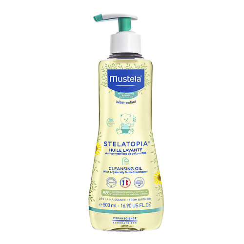 

MUSTELA Очищающее масло для купания "Stelatopia" 500, Очищающее масло для купания "Stelatopia"