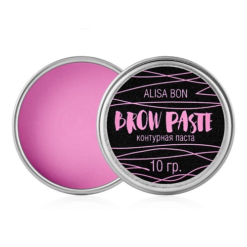 ALISA BON Контурная паста для бровейBROW PASTE розовая