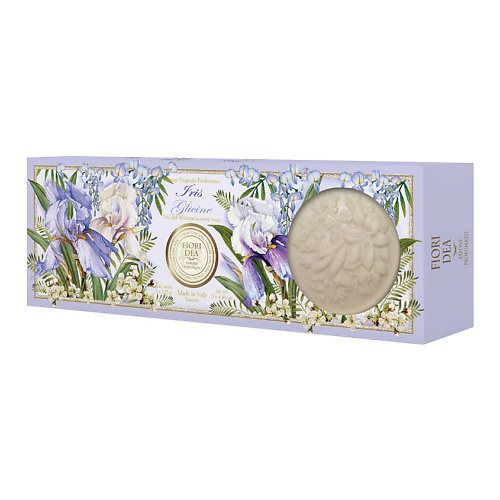 FIORI DEA Набор Мыло кусковое Ирис и Глициния Fiori Dea Iris and Wisteria Scented Soap