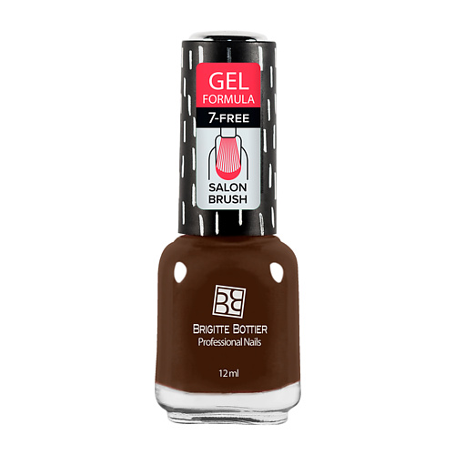 BRIGITTE BOTTIER Лак для ногтей GEL FORMULA тон 01 прозрачный 282₽